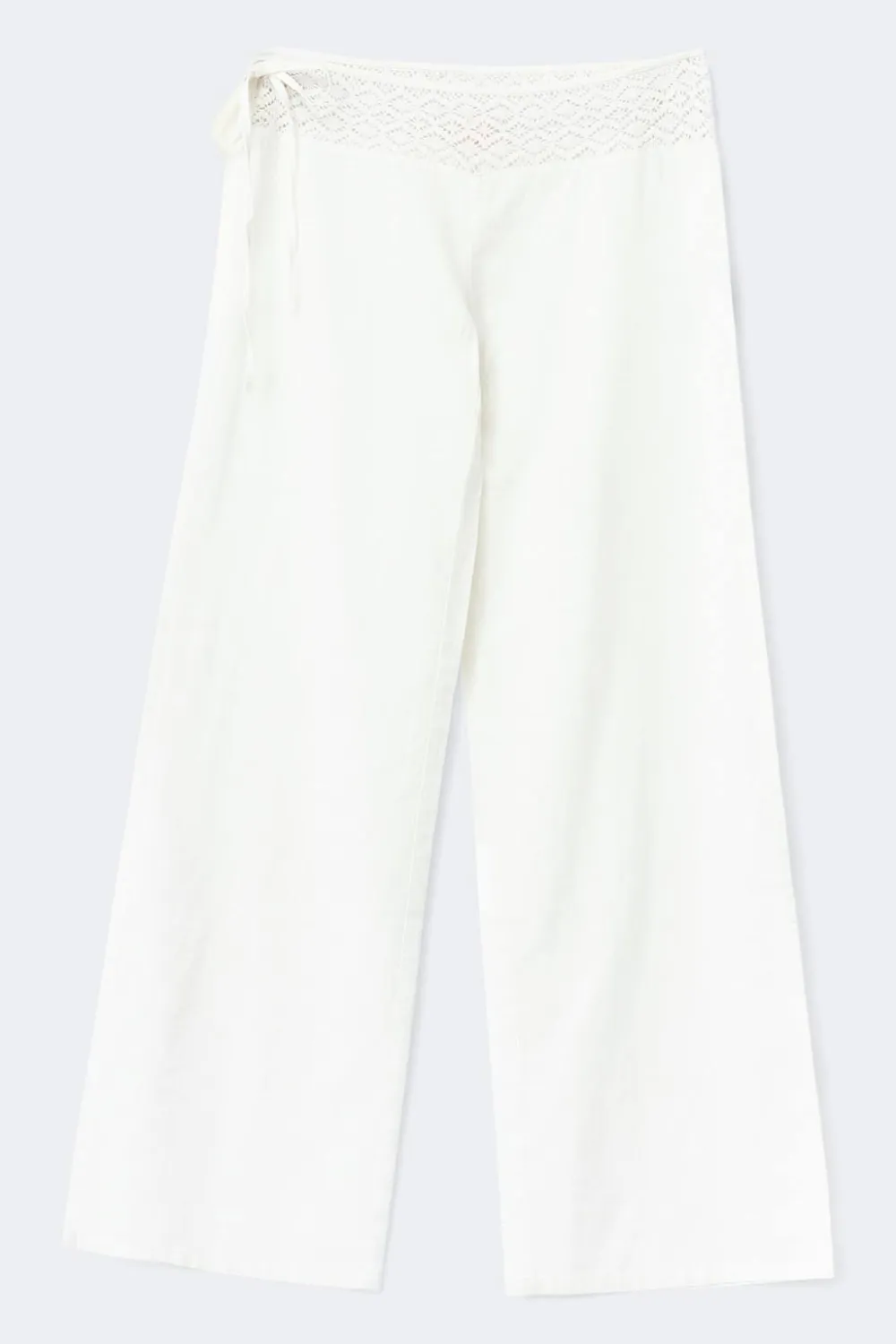 Gina Tricot 14+ inen bend trouer Hvit Discount
