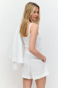 Gina Tricot inen hort Hvit