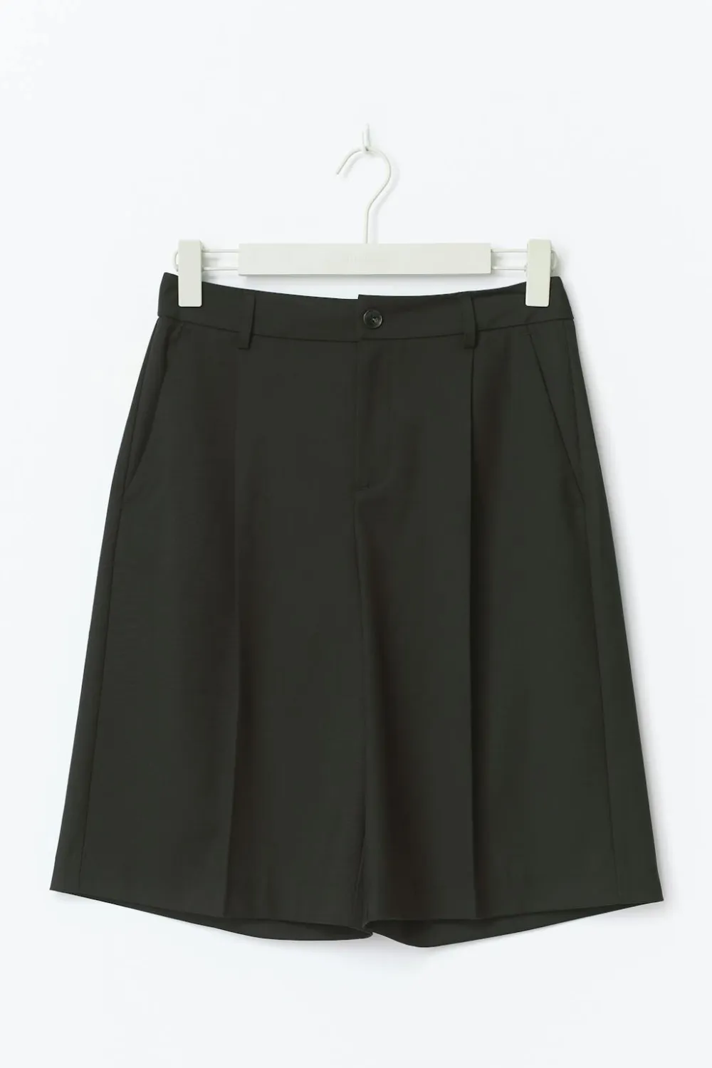 Gina Tricot Long bermuda shorts Svart Online