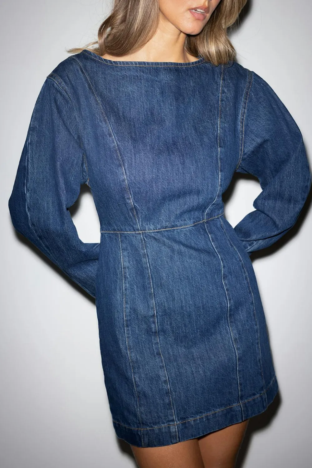 Gina Tricot ongeeve deni dre Blå New