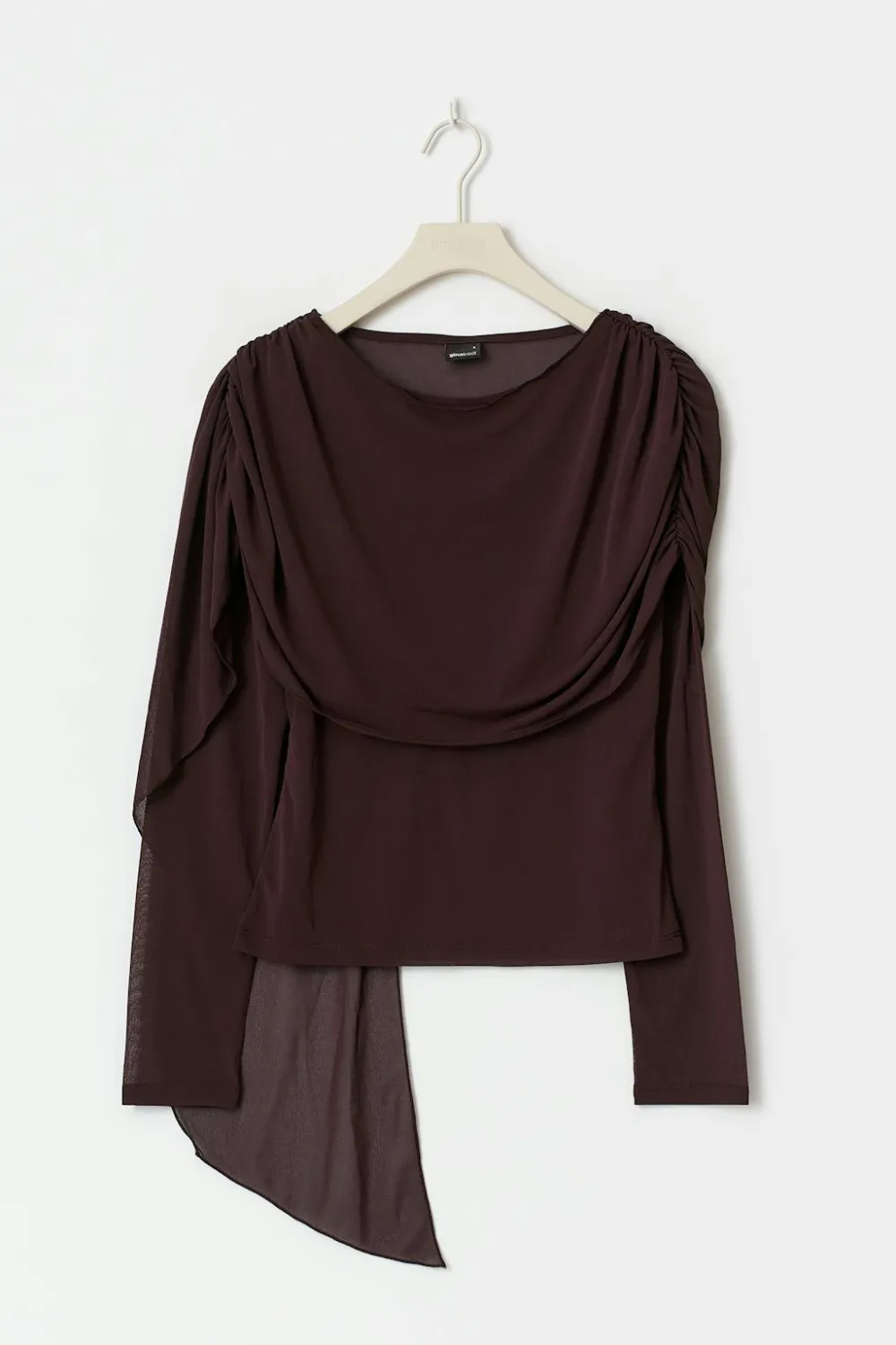 Gina Tricot ong eeve haw top Lilla Hot