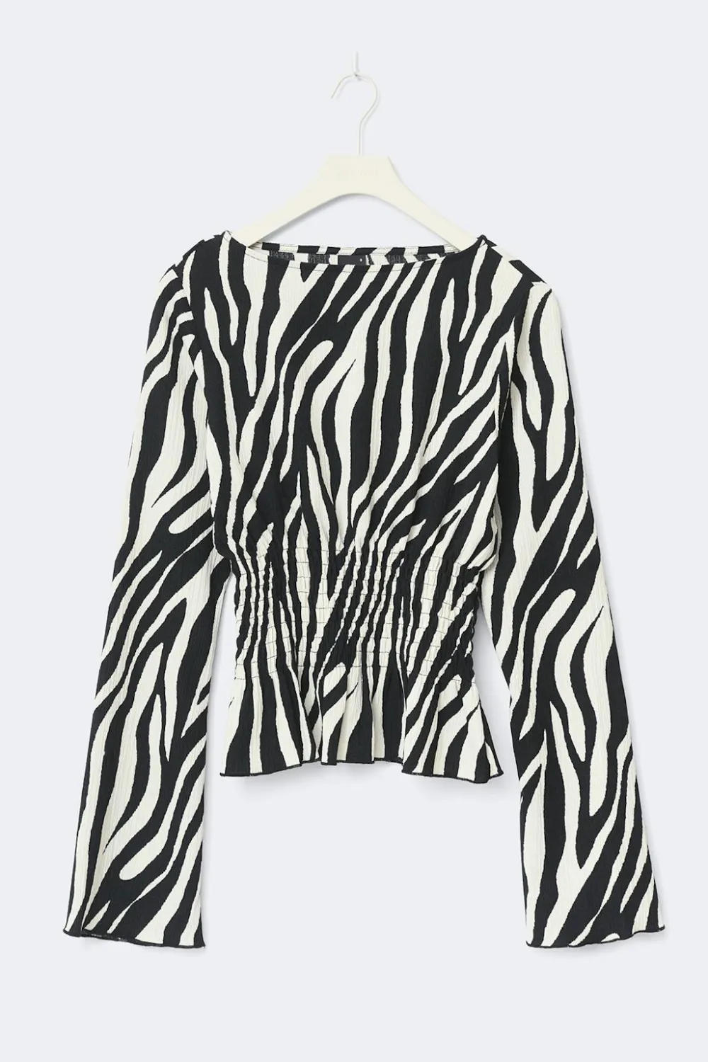 Gina Tricot ong eeve ock top Svart Clearance