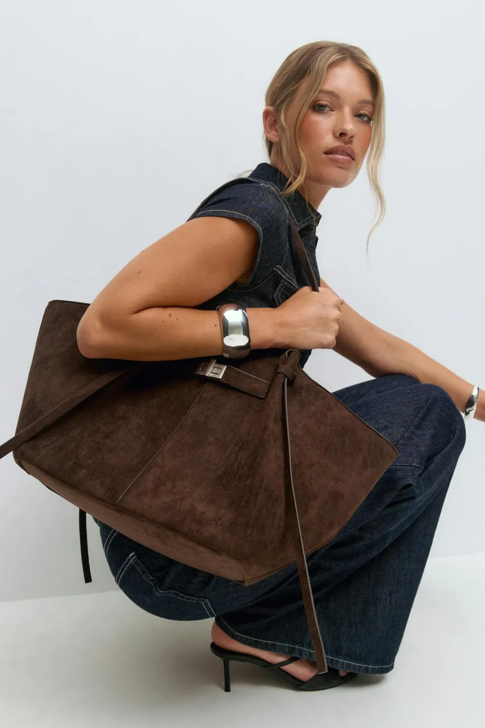 Gina Tricot Long strap pu bag Brun Best