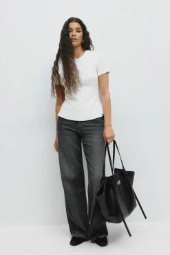 Gina Tricot Long strap pu bag Svart Best