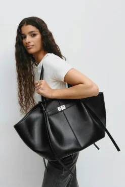 Gina Tricot Long strap pu bag Svart Best