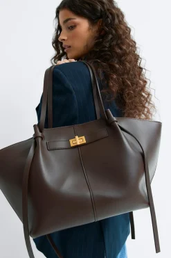 Gina Tricot Long strap pu bag Brun Best