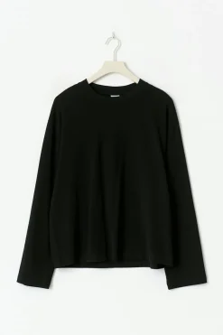 Gina Tricot ooe fit ong eeve tee Svart Discount