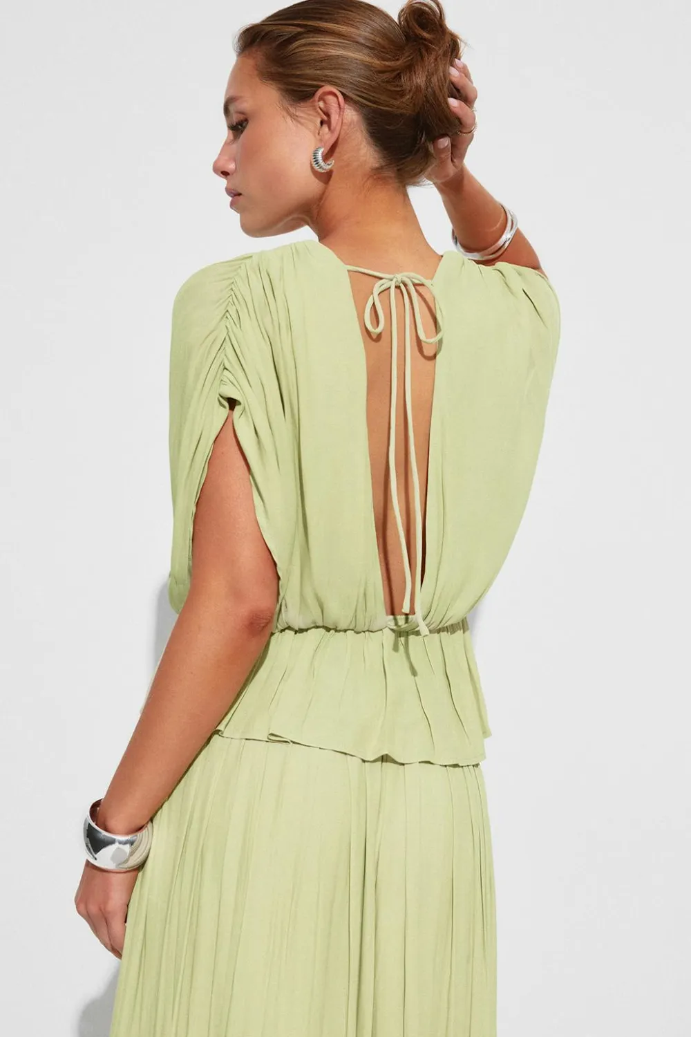 Gina Tricot Loose sleeveless top Grønn Sale