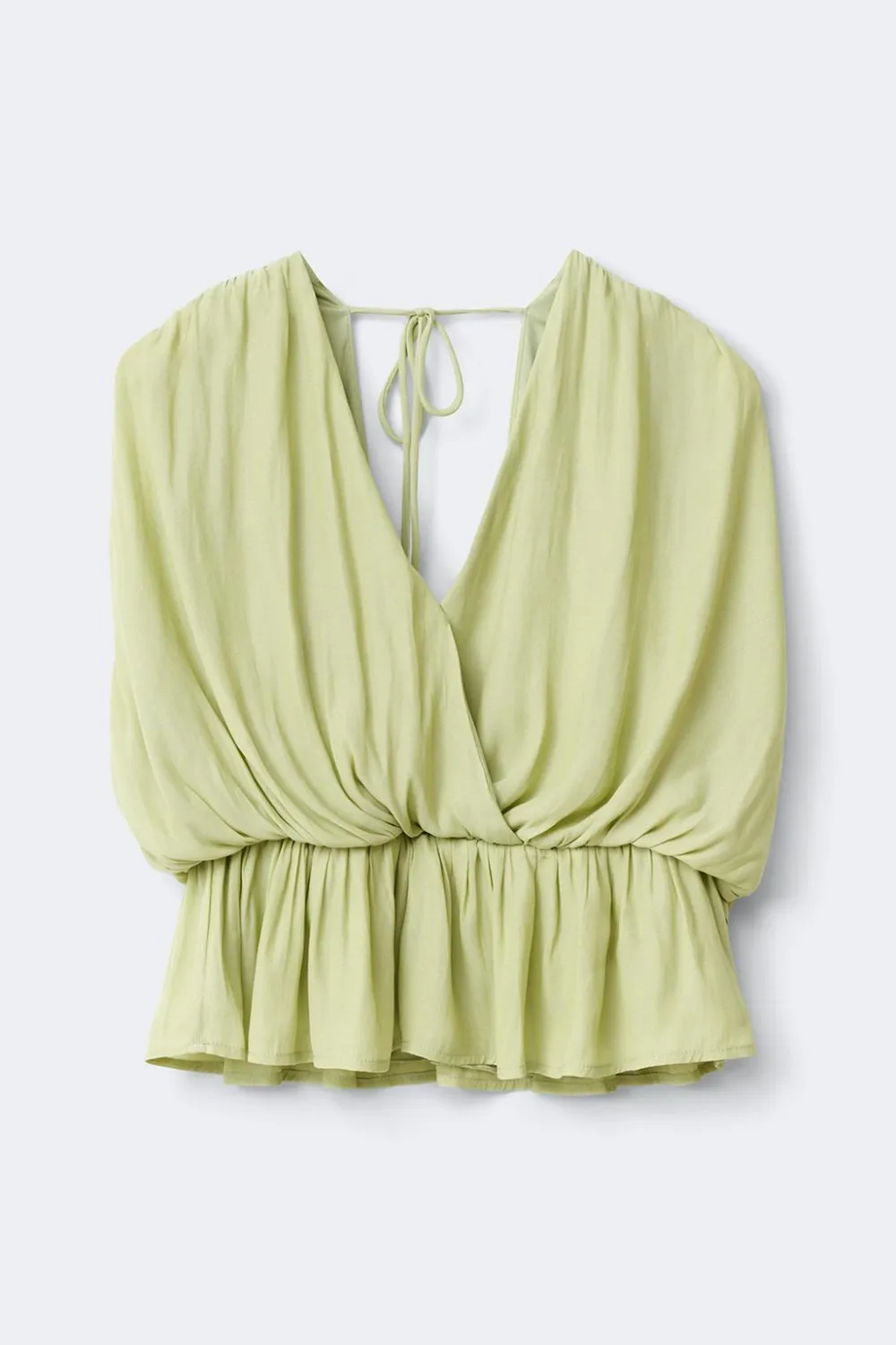 Gina Tricot Loose sleeveless top Grønn Sale