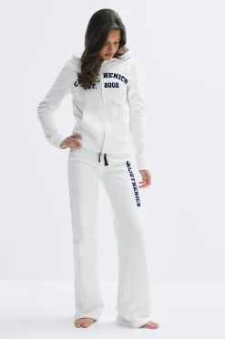 Gina Tricot 14+ ow fare weatpant Hvit Clearance