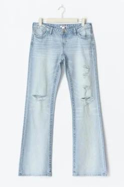 Gina Tricot 14+ ow ooe bootcut jean Blå