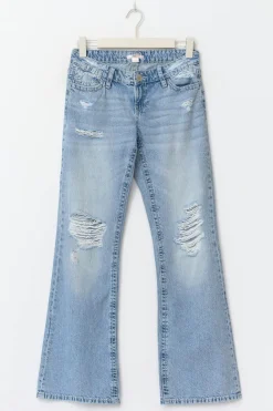 Gina Tricot 14+ ow ooe bootcut jean Blå Outlet
