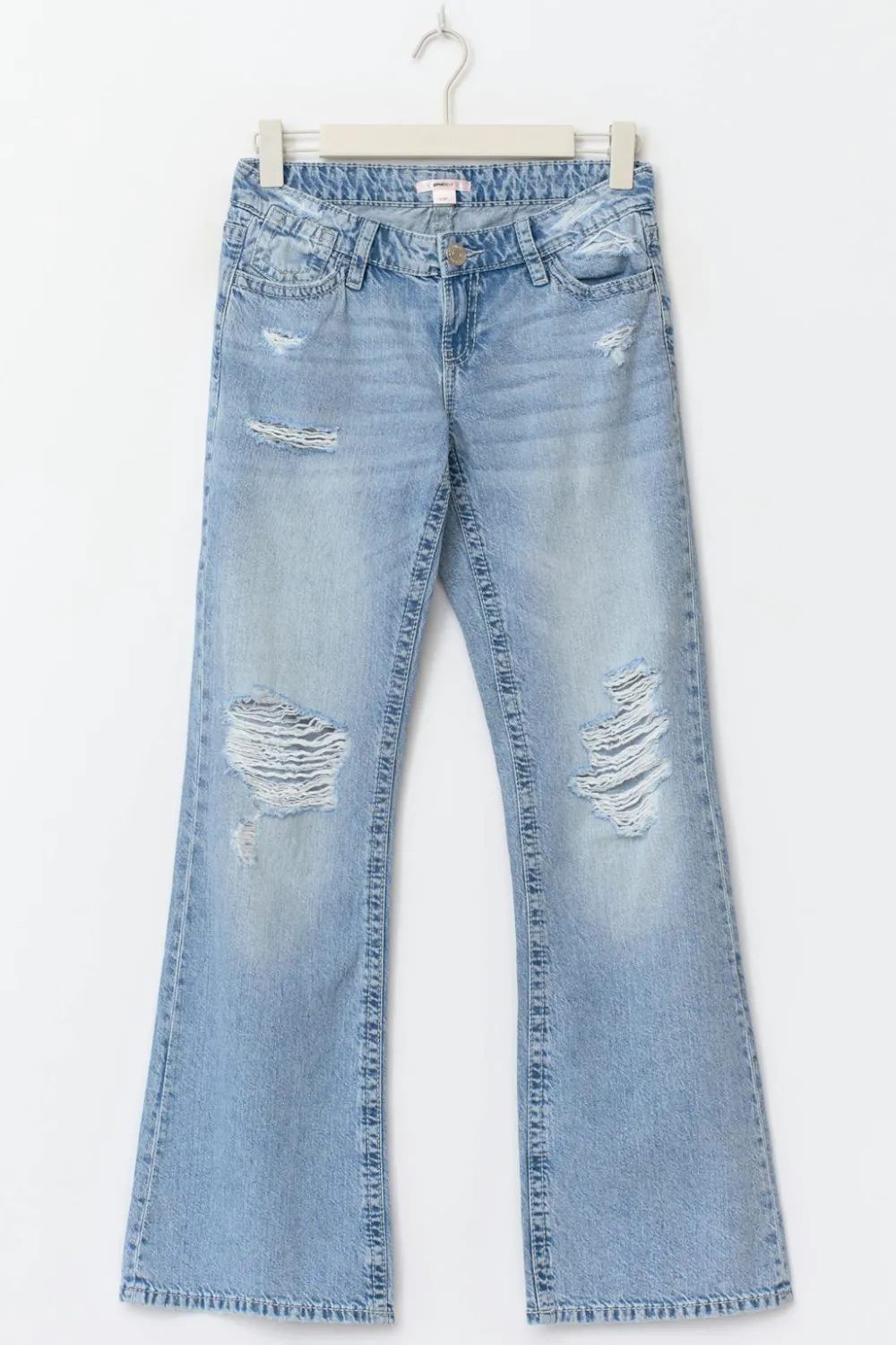 Gina Tricot 14+ ow ooe bootcut jean Blå Outlet