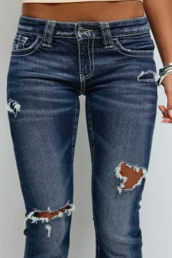Gina Tricot 14+ ow rie fare jean Blå Sale
