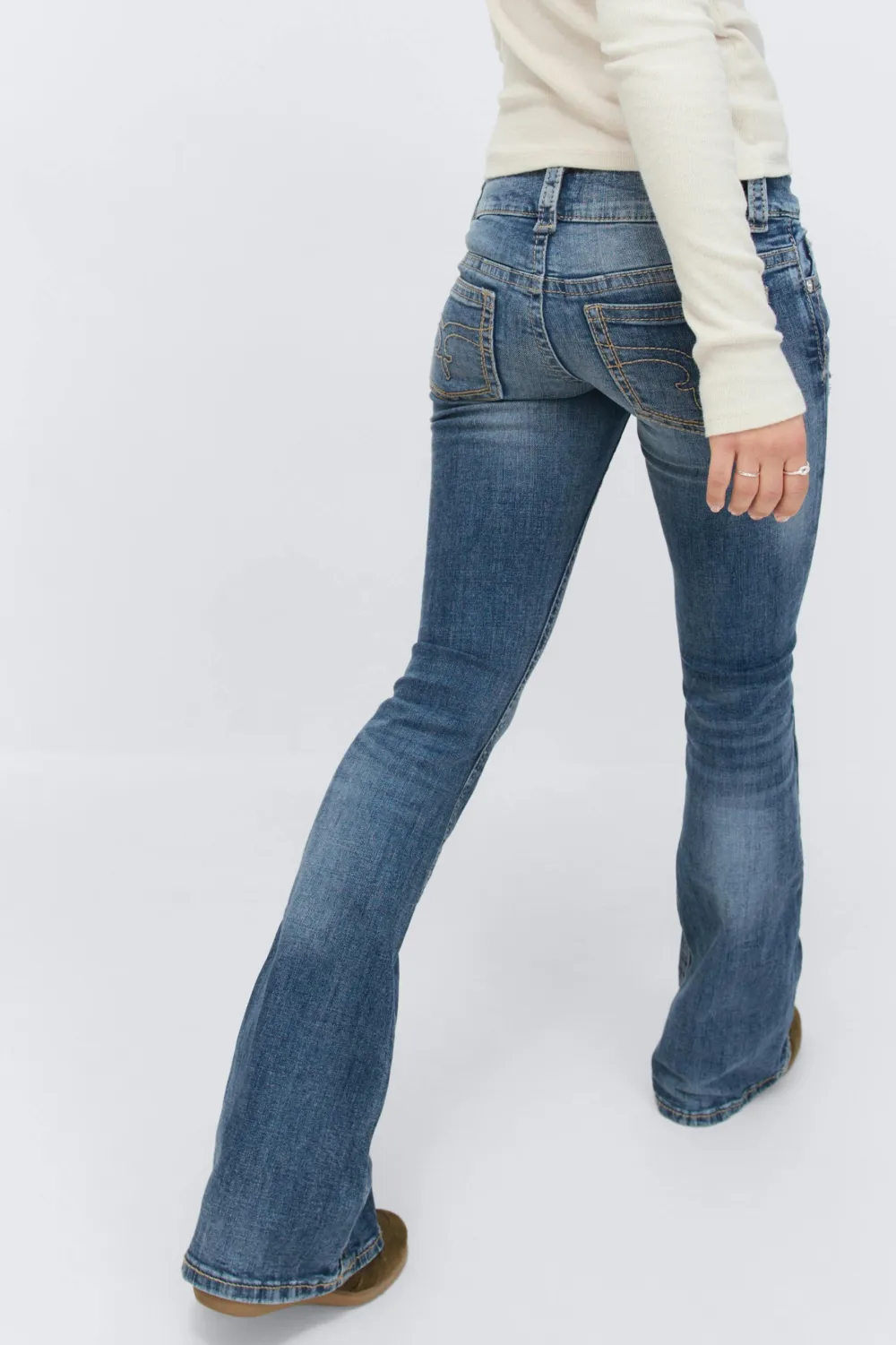 Gina Tricot 14+ ow rie fare jean Blå Sale