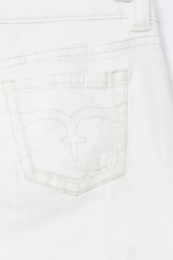 Gina Tricot 14+ ow rie fare jean Hvit Outlet