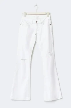 Gina Tricot 14+ ow rie fare jean ta Hvit Discount