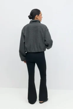 Gina Tricot Low waist bootcut jeans Svart Best