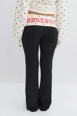 Gina Tricot 14+ ow wait fod trouer Svart Outlet