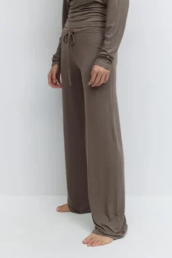 Gina Tricot ow wait oungewear trouer Brun New