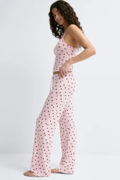 Gina Tricot ow wait oungewear trouer Rosa Hot