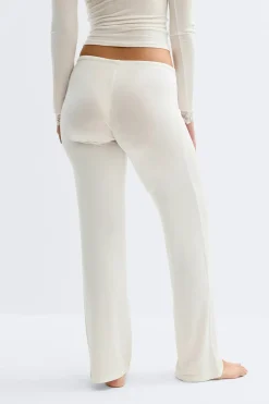Gina Tricot ow wait oungewear trouer Hvit Best