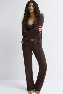 Gina Tricot ow wait oungewear trouer Brun Clearance