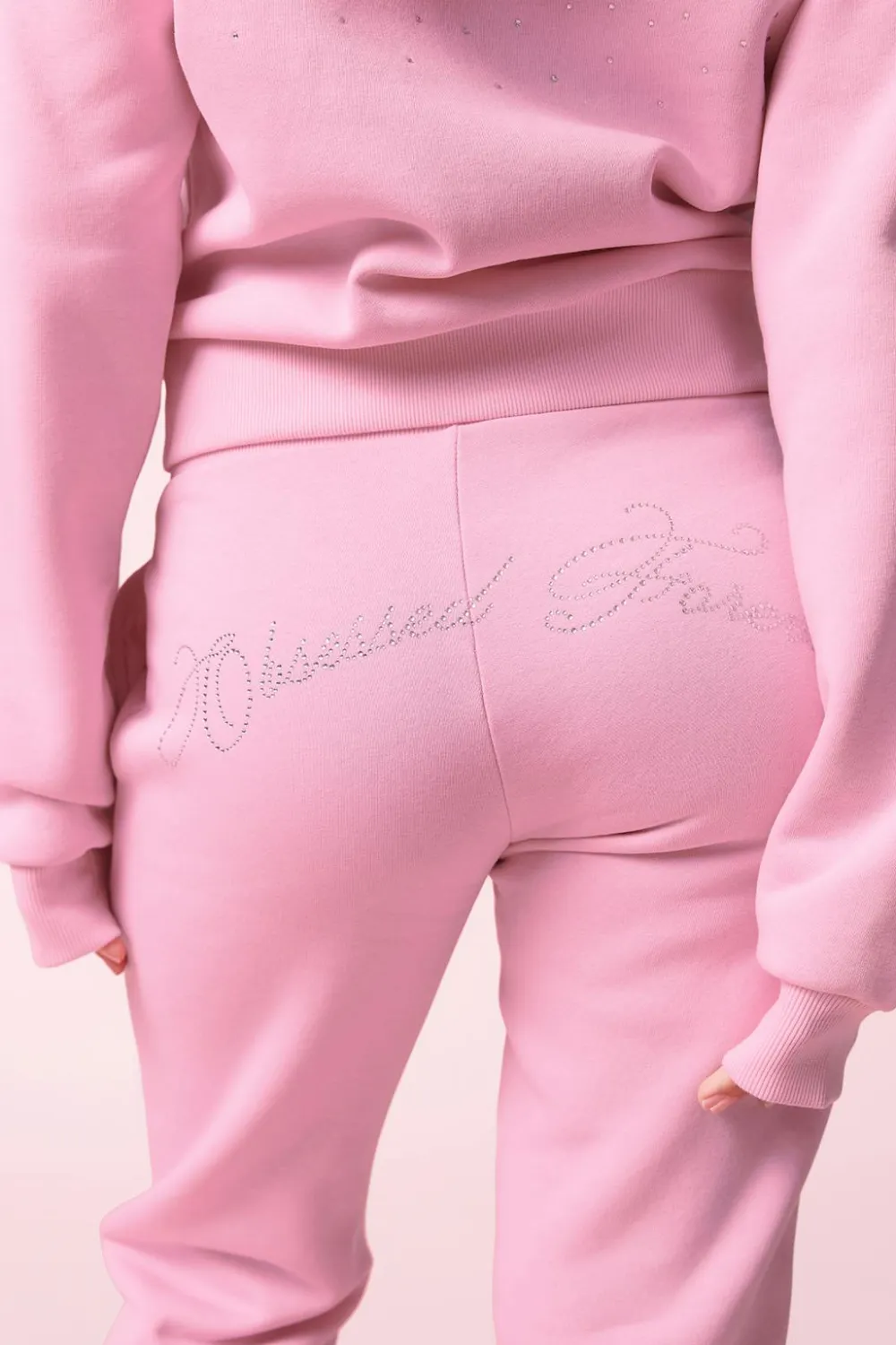 Gina Tricot 14+ ow wait weatpant Rosa Online