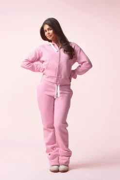 Gina Tricot 14+ ow wait weatpant Rosa Online