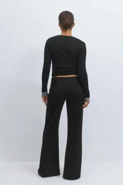 Gina Tricot ow wait trouer Svart Discount