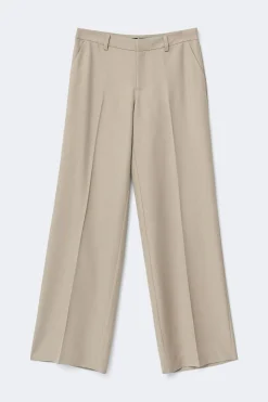 Gina Tricot Low waist trousers Beige Sale