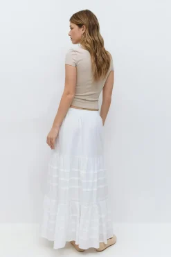 Gina Tricot axi kirt Hvit