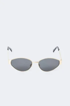 Gina Tricot Metal frame sunglasses Svart Hot