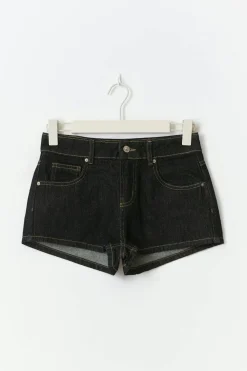 Gina Tricot Micro denim shorts Blå Outlet