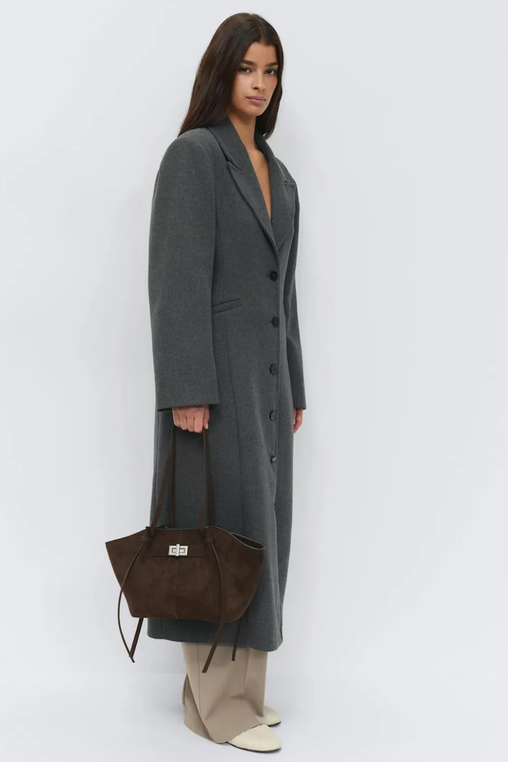 Gina Tricot Midi long strap bag Brun Best
