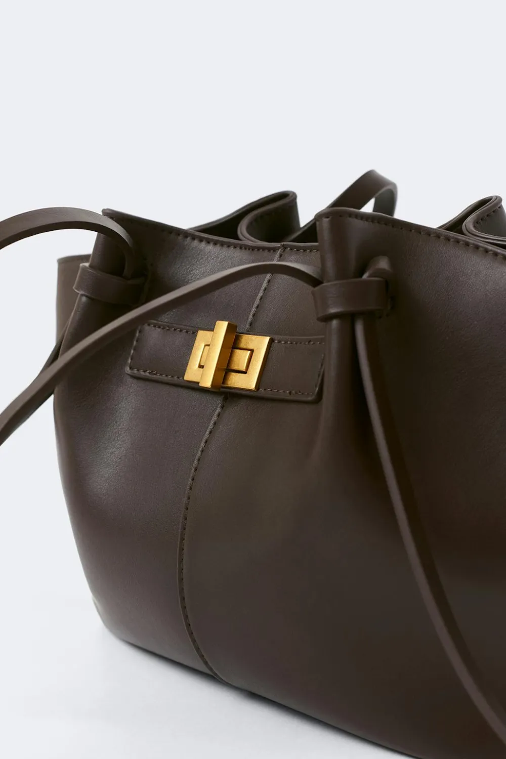 Gina Tricot Midi long strap bag Brun Hot