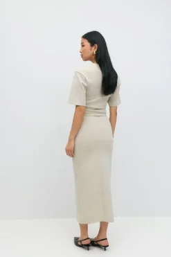 Gina Tricot idi kirt Beige Hot