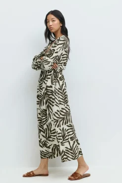Gina Tricot idi wrap dre Grønn Outlet
