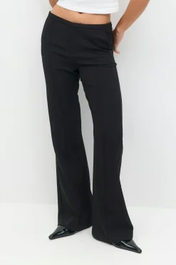 Gina Tricot id wait bootcut trouer Svart Clearance