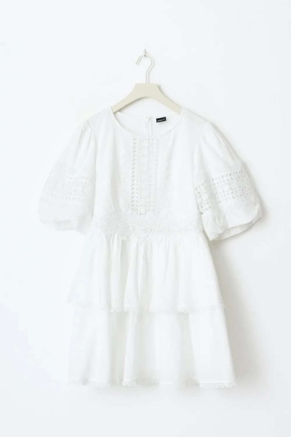 Gina Tricot Mini dress Hvit Hot