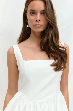 Gina Tricot Mini dress Hvit Best
