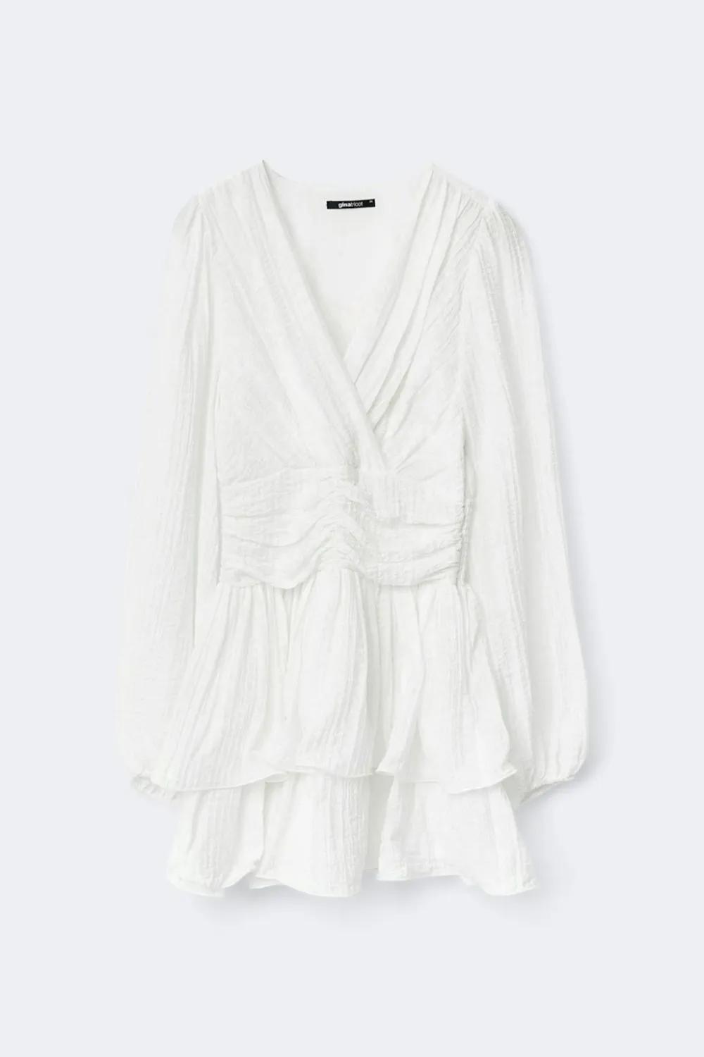 Gina Tricot Mini dress Hvit Sale