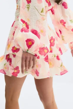 Gina Tricot Mini dress Rosa Outlet