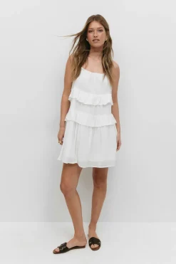 Gina Tricot ini fri dre Hvit Online