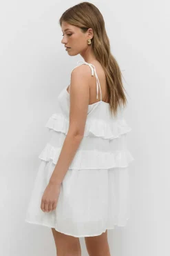 Gina Tricot ini fri dre Hvit Online