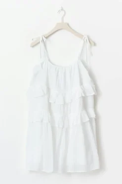 Gina Tricot ini fri dre Hvit Online