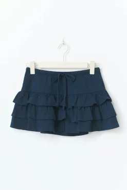 Gina Tricot ini fri kirt Blå Clearance
