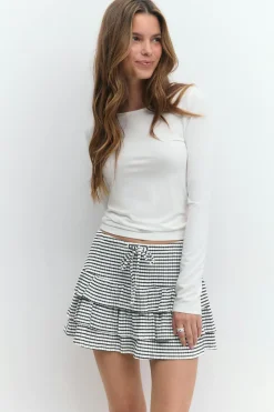Gina Tricot ini fri kirt Svart Sale