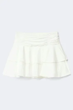 Gina Tricot ini fri kirt Hvit Online