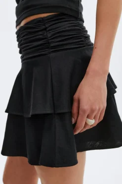 Gina Tricot ini fri kirt Svart Discount